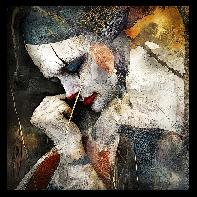 Klaun myslící (Clown thinking)