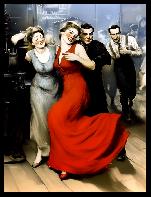 Žena v rudém (Lady in red)