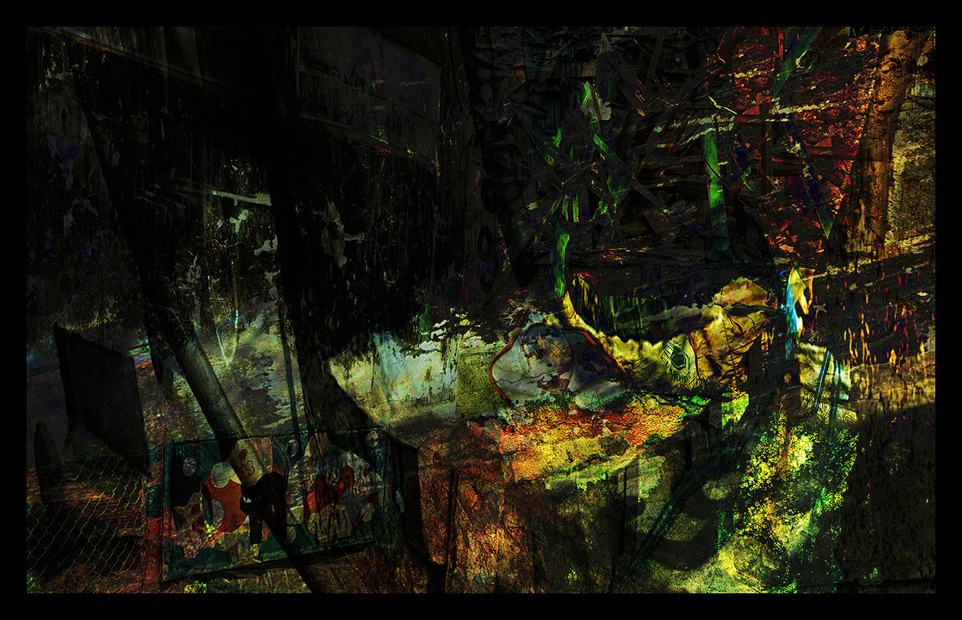 Slon v zákulisí